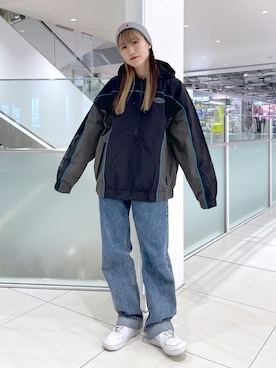 浜口彩奈さん(レディース・158cm)の冬コーディネート