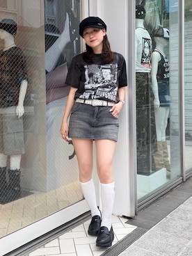浜口彩奈さん(レディース・158cm)の夏コーディネート