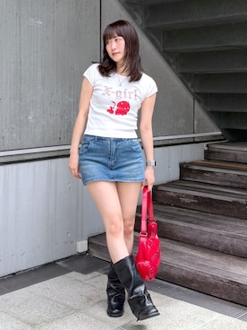 浜口彩奈さん（レディース・158cm）の夏コーディネート
