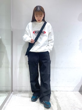 浜口彩奈さん（レディース・158cm）の冬コーディネート