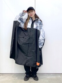 X-girl（エックスガール）の「X-girl×KiU RAIN PONCHO（その他小物