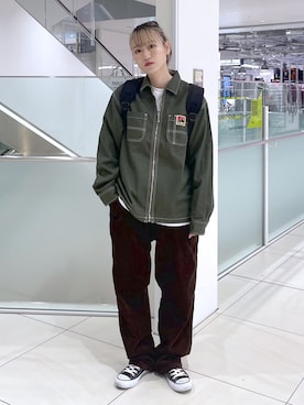 浜口彩奈さん(レディース・158cm)の秋コーディネート