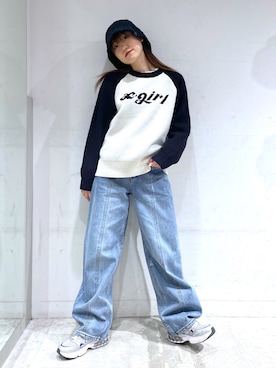 浜口彩奈さん（レディース・158cm）の秋コーディネート