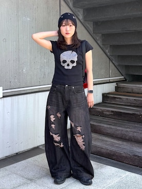 浜口彩奈さん(レディース・158cm)の夏コーディネート