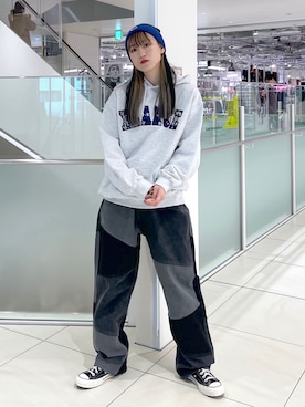 浜口彩奈さん（レディース・158cm）の冬コーディネート