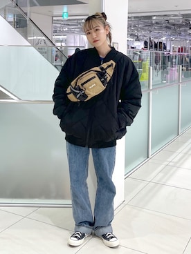 浜口彩奈さん(レディース・158cm)の秋コーディネート