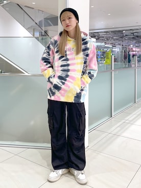 浜口彩奈さん（レディース・158cm）の冬コーディネート