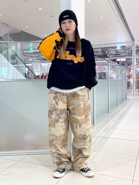 浜口彩奈さん（レディース・158cm）の秋コーディネート