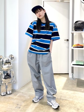 浜口彩奈さん(レディース・158cm)の春コーディネート
