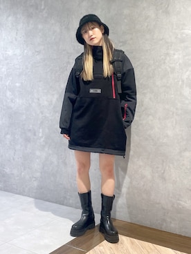 浜口彩奈さん(レディース・158cm)の秋コーディネート