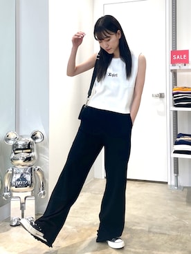 浜口彩奈さん（レディース・158cm）の夏コーディネート