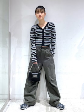 浜口彩奈さん(レディース・158cm)の秋コーディネート