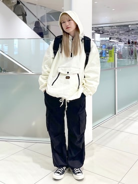 浜口彩奈さん（レディース・158cm）の冬コーディネート