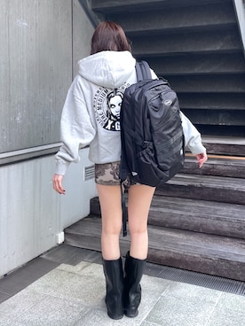 浜口彩奈さん（レディース・158cm）の冬コーディネート