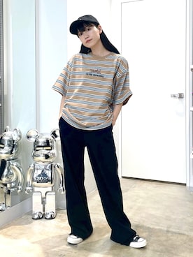 浜口彩奈さん（レディース・158cm）の夏コーディネート