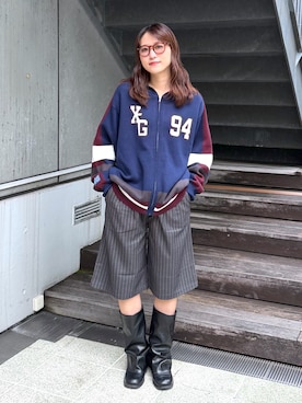 浜口彩奈さん(レディース・158cm)の秋コーディネート