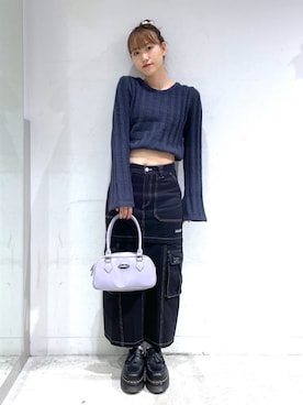 浜口彩奈さん（レディース・158cm）の秋コーディネート