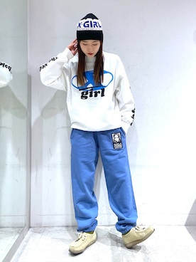 浜口彩奈さん（レディース・158cm）の冬コーディネート