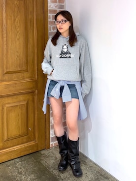 浜口彩奈さん(レディース・158cm)の秋コーディネート