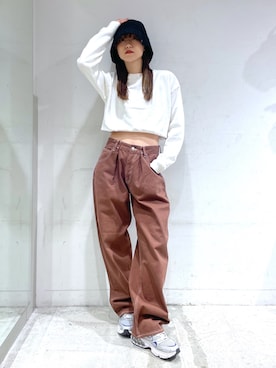 浜口彩奈さん（レディース・158cm）の秋コーディネート