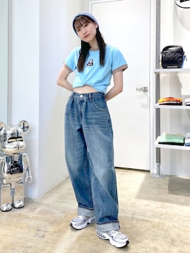 浜口彩奈さん（レディース・158cm）の春コーディネート