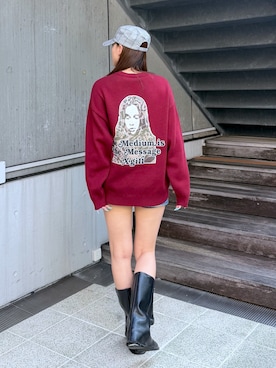浜口彩奈さん(レディース・158cm)の秋コーディネート