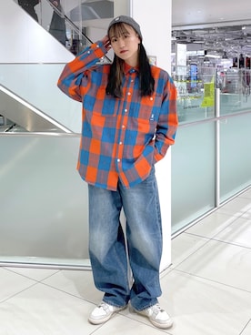 浜口彩奈さん(レディース・158cm)の秋コーディネート