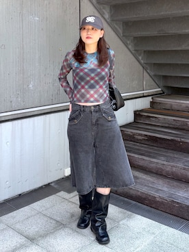 浜口彩奈さん(レディース・158cm)の夏コーディネート