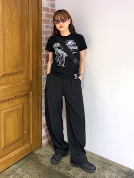 浜口彩奈さん（レディース・158cm）の春コーディネート