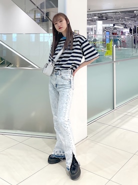 浜口彩奈さん（レディース・158cm）の冬コーディネート