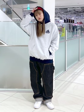 浜口彩奈さん（レディース・158cm）の冬コーディネート