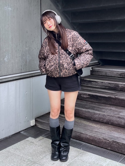 専用x-girl　WELL-KNOWN LOGO SWEAT SHORT TOP X-girl（エックスガール） 【並行輸入】エックスガール X-girl COLLEGE