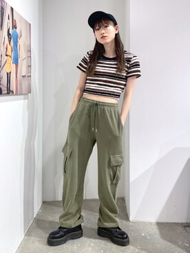 浜口彩奈さん（レディース・158cm）の夏コーディネート