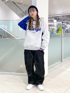 浜口彩奈さん（レディース・158cm）の冬コーディネート