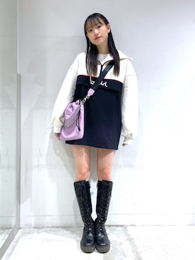 浜口彩奈さん（レディース・158cm）の秋コーディネート