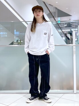 浜口彩奈さん（レディース・158cm）の秋コーディネート