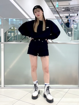 浜口彩奈さん（レディース・158cm）の秋コーディネート