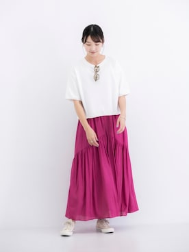 nozawaさん（レディース・167cm）の夏コーディネート