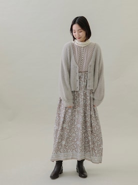 「URBAN RESEARCH Sonny Label（アーバンリサーチサニーレーベル）のアイテム（ブーツ）」を使った、nozawaさん（レディース・168cm）の秋コーディネート