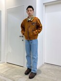 XLARGE×DICKIES OVERDYE WORK JACKET(ブルゾン)|XLARGE(エクストラ