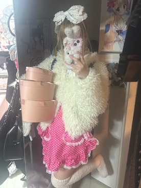 「MILK（ミルク）のアイテム」を使った、すずさん（レディース・159cm）の冬コーディネート