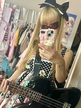 「Angelic Pretty（アンジェリックプリティ）のアイテム」を使った、すずさん（レディース・159cm）の春コーディネート