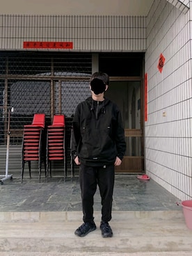 「Gramicci（グラミチ）のアイテム（パーカー）」を使った、jhさん（メンズ・166cm）の夏コーディネート