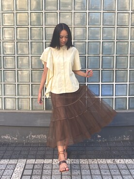 micpr staffさん（レディース・170cm）の夏コーディネート
