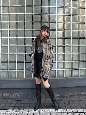 「LESS（レス）のアイテム」を使った、micpr staffさん（レディース・170cm）の冬コーディネート