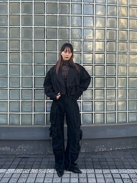 「LESS（レス）のアイテム」を使った、micpr staffさん（レディース・170cm）の冬コーディネート