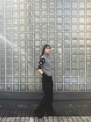 JNBY sheer nylon second skin top