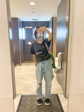 「SLOBE citron.（スローブシトロン）のアイテム」を使った、めぐみさん（レディース・155cm）の夏コーディネート