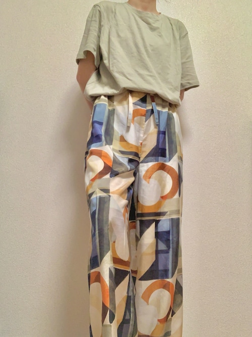新品タグ付き✨ラムシェOLGA Original Print Pants