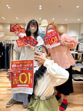 「キャンペーン」｜はらみさん（レディース・157cm）の春コーディネート